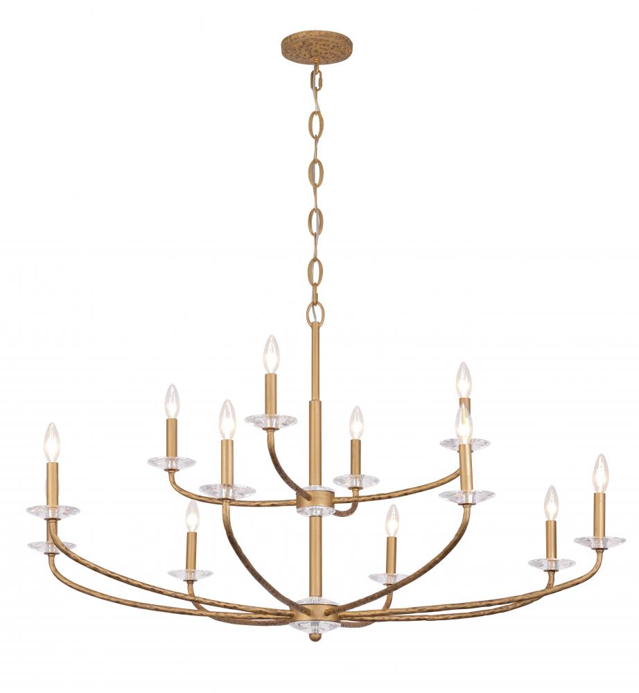 Atella - 12 Lights Chandelier