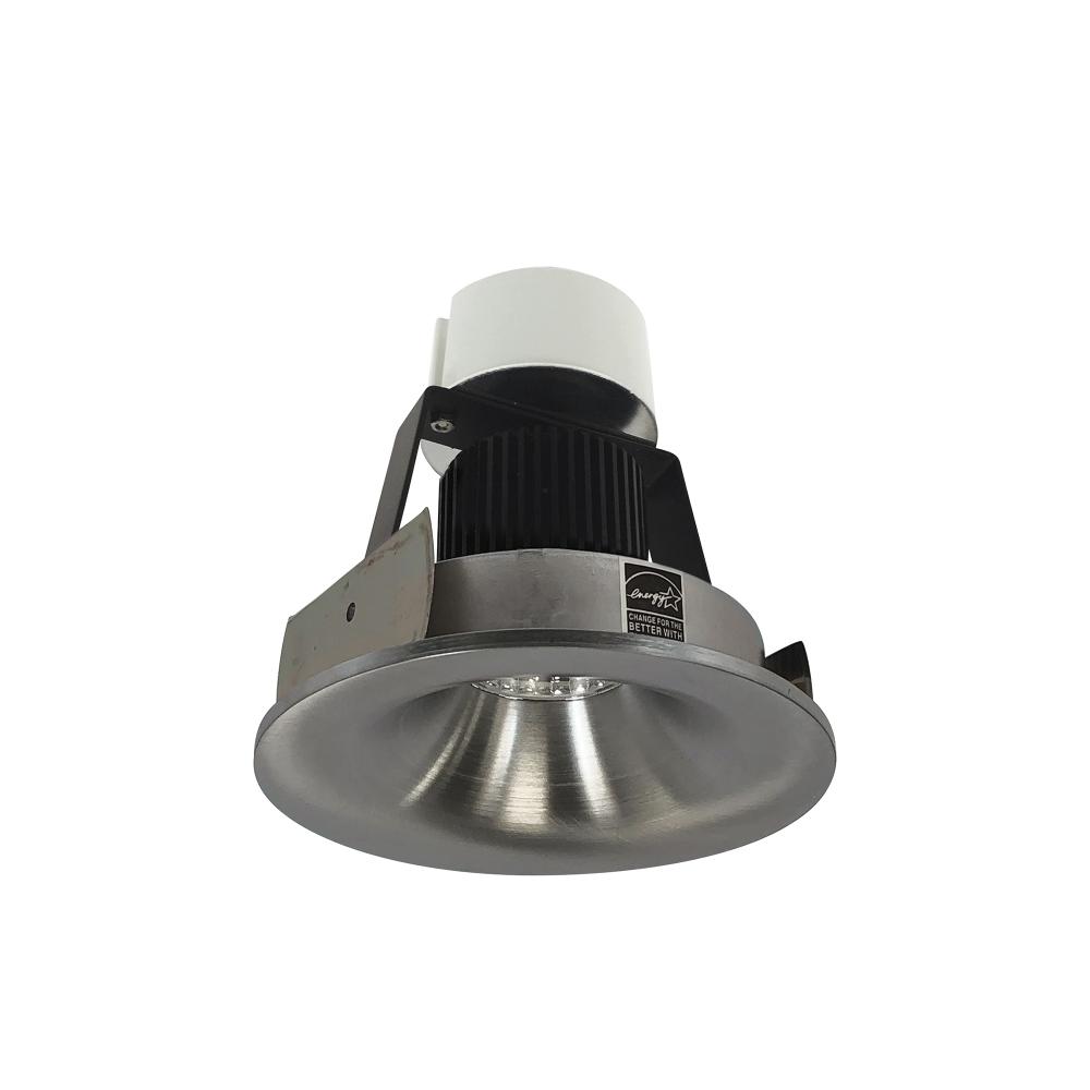 4" Iolite LED Round Bullnose Retrofit, 1000lm / 12W, 3000K, Natural Metal Finish