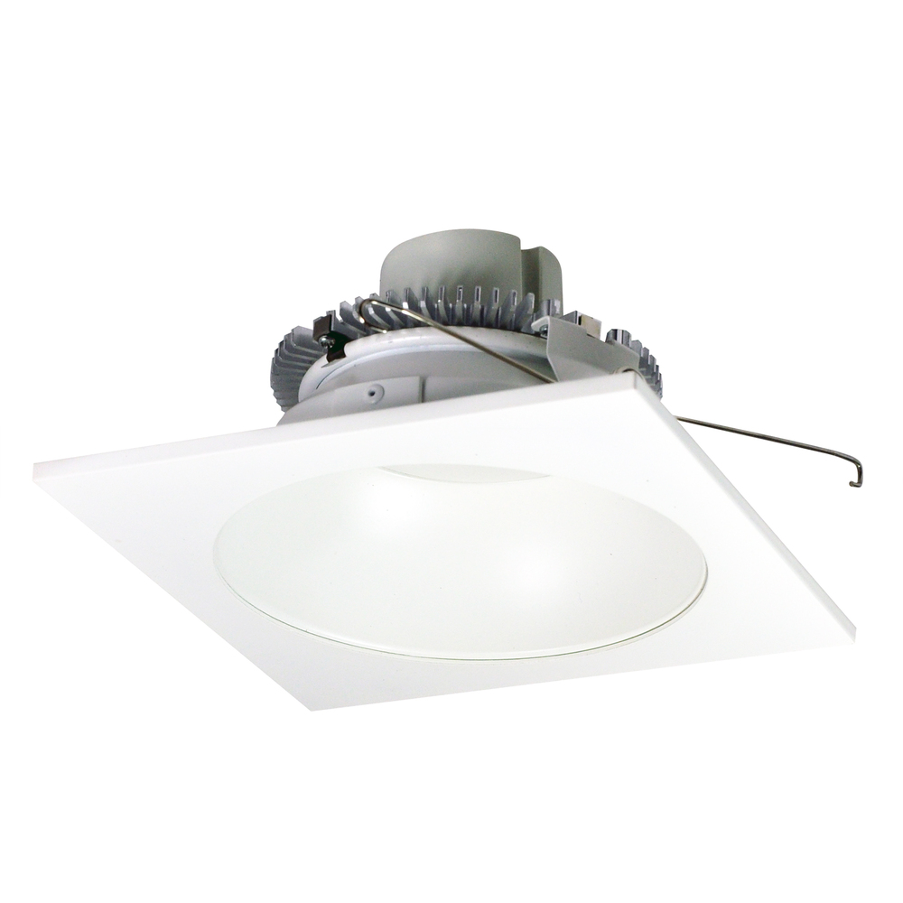 6" Cobalt Click LED Retrofit, Square Reflector with Round Aperture, 1000lm / 12W, 3000K, Matte