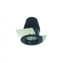 Nora NIO-1RNB35XBB - 1" Iolite LED NTF Round Bullnose, 600lm, 3500K, Black finish