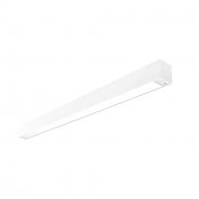 Nora NLUD-8334W/EMOS - 8' L-Line LED Indirect/Direct Linear, 12304lm / Selectable CCT, White Finish, with EM & Motion