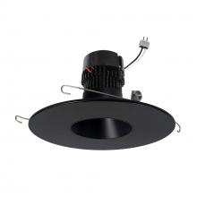 Nora NPRLV-56RNDCCDXBB - 5"/6" Pearl Low Voltage LED Round Retrofit Reflector, 700lm / 11W, Comfort Dim, Black