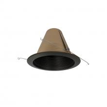 Nora NTM-726BZ - 6" Air-Tight Baffled Lensless Shower Trim, Bronze