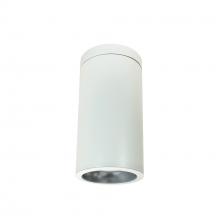 Nora NYLD2-6S10130DWW - 6" Cobalt Surface Mount Cylinder, White, 1000L, 3000K, Matte Powder White Reflector, 120V