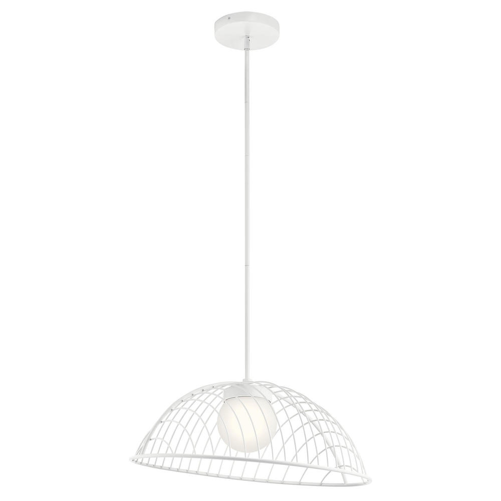 Clevo™ LED 3000K 24" Pendant White