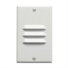 Kichler 12606WH - LED Step Light Vertical Louver