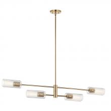 Kichler 52681CPZ - Velestino 47.50" 4-Light Linear Chandelier in Champagne Bronze