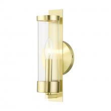 Livex Lighting 10141-12 - 1 Light Satin Brass ADA Single Sconce