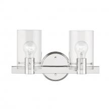 Livex Lighting 17232-05 - 2 Light Polished Chrome Vanity Sconce