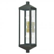 Livex Lighting 20583-07 - 2 Lt BZ Outdoor Wall Lantern