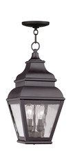 Livex Lighting 2604-07 - 2 Light Bronze Outdoor Chain Lantern