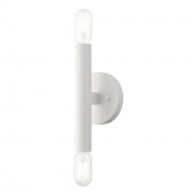 Livex Lighting 51132-03 - 2 Light White ADA Sconce