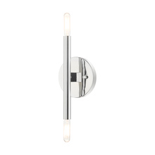 Livex Lighting 51172-05 - 2 Lt Polished Chrome ADA Sconce