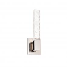 Schonbek Beyond BWS42416-PN - Baton 16in 120/277V LED Wall Sconce in Polished Nickel with Optic Haze Quartz