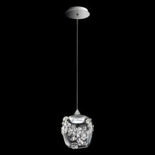 Schonbek Forever SJ3331-702R - Divine 8in 3000K/3500K/4000K 120V-277V Mini Pendant in Polished Chrome with Clear Radiance Crystal