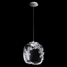 Schonbek Forever SJ3342-702R - Divine 14in 3000K/3500K/4000K 120V-277V Mini Pendant in Polished Chrome with Clear Radiance Crysta