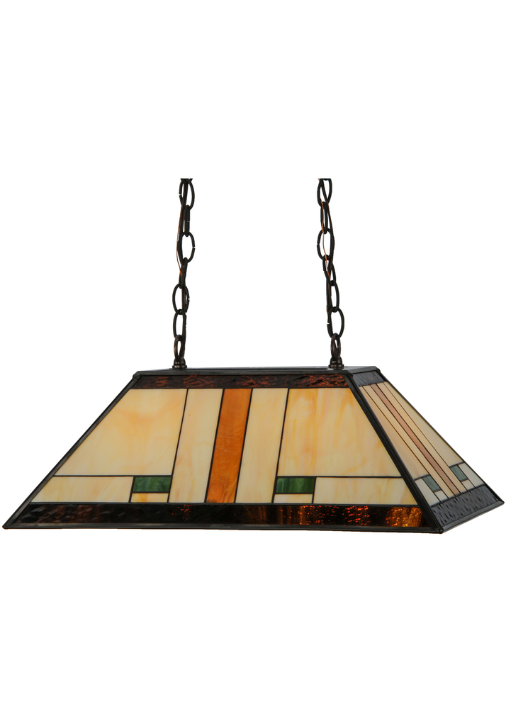 21"L Manhattan Oblong Pendant