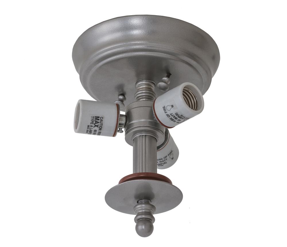 6.5"W Nickel 3 LT Flushmount Hardware