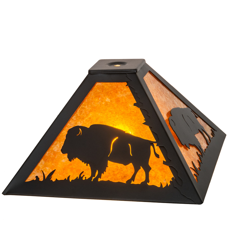 12" Square Buffalo Shade