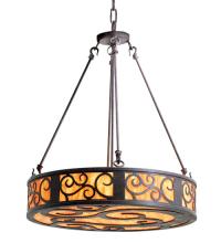 Meyda Blue 115790 - 24" Wide Dean Inverted Pendant