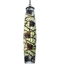 Meyda Blue 118528 - 6.5"W Pine Branch Mini Pendant