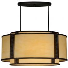 Meyda Blue 123605 - 32"L Palisade Oval Pendant