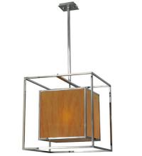 Meyda Blue 131699 - 22"Sq Kitzi Box Pendant