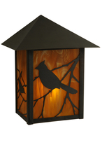 Meyda Blue 141242 - 9"W Seneca Song Bird Wall Sconce