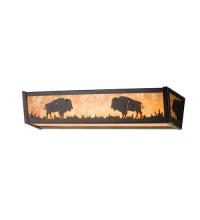 Meyda Blue 14232 - 24" Wide Buffalo Vanity Light