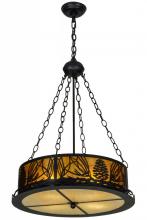 Meyda Blue 153800 - 22"W Mountain Pine Inverted Pendant