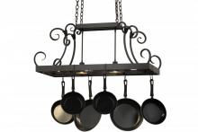 Meyda Blue 158845 - 43" Long Caiden Pot Rack