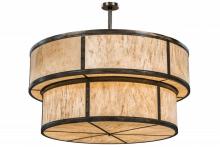 Meyda Blue 160369 - 72"W Jayne 18 LT Two Tier Pendant