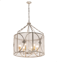 Meyda Blue 200430 - 30" Wide Penelope 6 Light Pendant