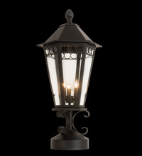 Meyda Blue 205328 - 14" Wide Yorkshire Lantern Post Mount