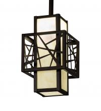 Meyda Blue 217646 - 7" Square Quadrato Rich Umador Pendant