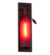 Meyda Blue 220029 - 5" Wide Tuscan Vineyard Wine Bottle Wall Sconce