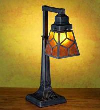 Meyda Blue 27881 - 20" High Diamond Craftsman Desk Lamp