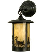 Meyda Blue 28786 - 8"W Fulton Deer Creek Hanging Wall Sconce