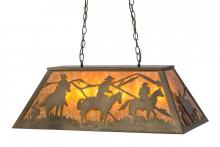 Meyda Blue 32326 - 33"L Rustlers Oblong Pendant