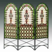 Meyda Blue 48809 - 60" Wide X 58" High Quatrefoil Classical Room Divider