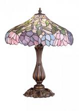 Meyda Blue 52135 - 20"H Wisteria Table Lamp