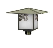 Meyda Blue 64980 - 17"Sq Seneca Hummingbird Post Mount