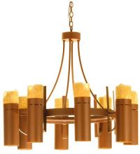 Meyda Blue 68946 - 36"W Candle Drop 8 LT Chandelier