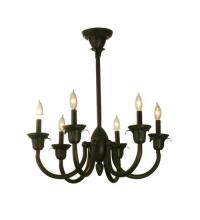 Meyda Blue 71232 - 27"W Rhythm 6 LT Chandelier