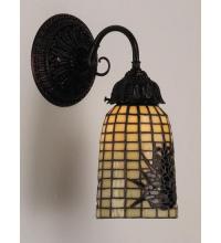 Meyda Blue 74047 - 5" Wide Pine Barons Wall Sconce