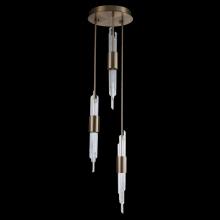 Anzalone Electric and Lighting Items 037951-038-FR001 - Lucca 3 Light Multi Drop Foyer