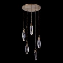 Anzalone Electric and Lighting Items 042057-044-FR001 - Diamante 5 Drop Pendant