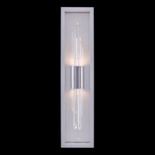 Anzalone Electric and Lighting Items 090422-010-FR001 - Lucca Chrome LED Outdoor Wall Sconce