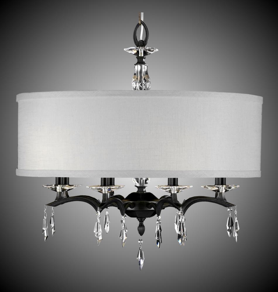 28 inch Kaya Drum Shade Chandelier