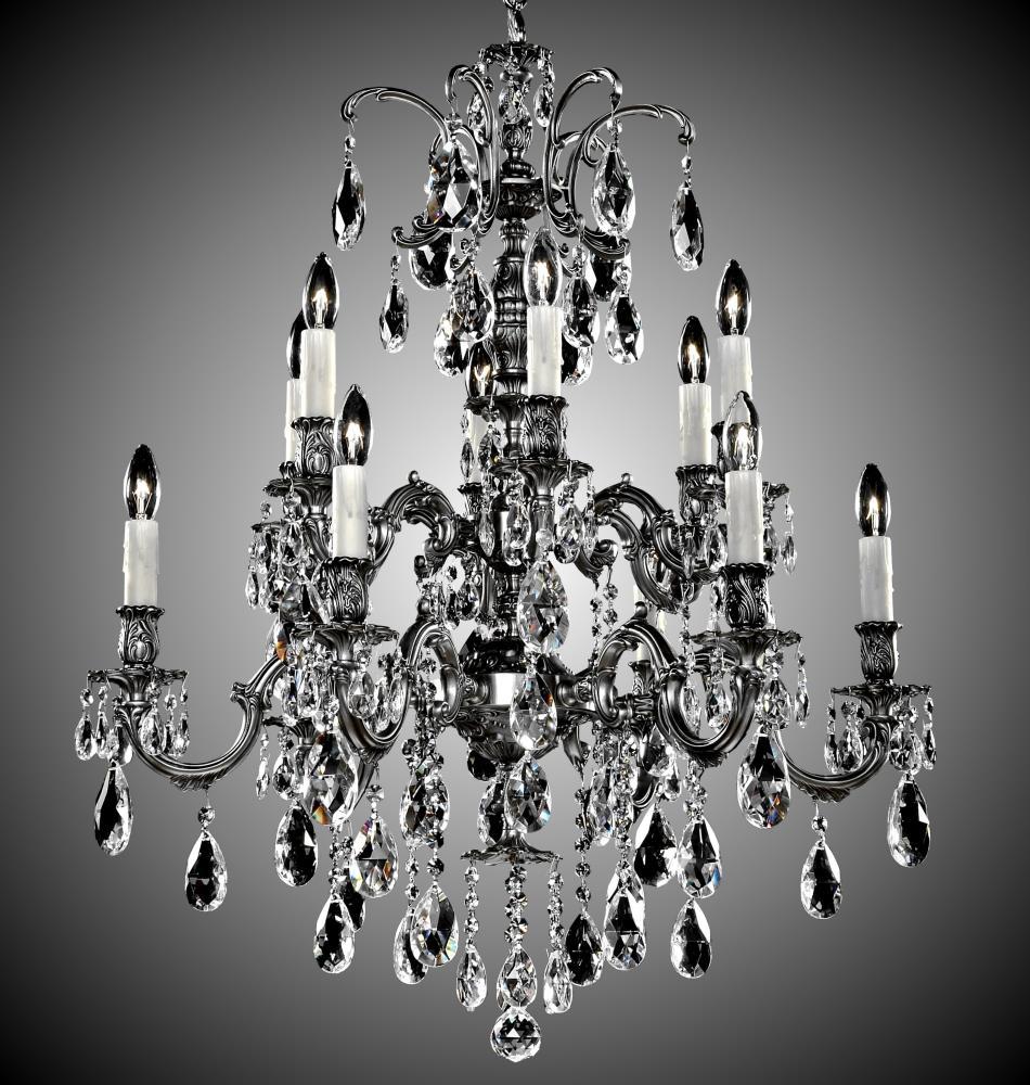 6+6 Light Marlena Chandelier